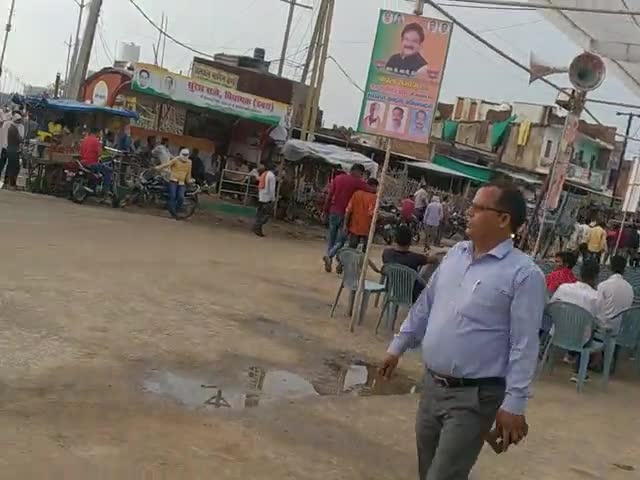 #आज डबरा में #केंद्रीय मंत्री एसपी सिंह बघेल जी का सुबागत करते हुए#डबरा