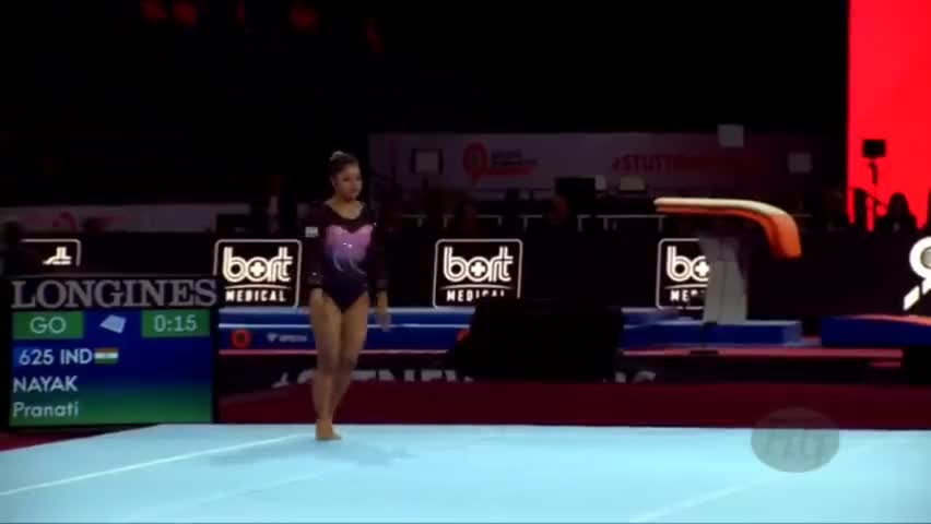 Gymnast_Pranati_Nayak_Performance #Olympic #India #kheloindia#2021
