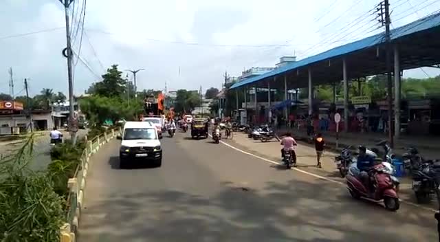 स्वतंत्रता दिवस पर बजरंग दल ने निकाली तिरंगा यात्रा
#independencefay