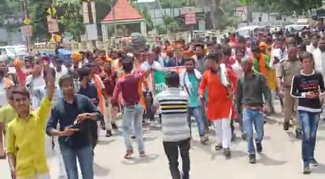 सीतापुर: #युवा_संकल्प_यात्रा 
भारतीय जनता युवा मोर्चा  #BJYM