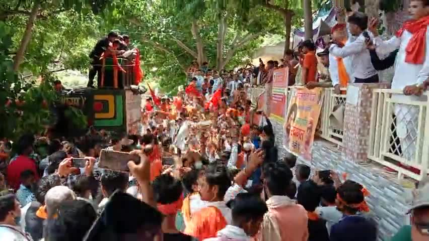 मेवात में महादेव के रंग में रंगे हुए बजरंग दल दादरी के कार्यक्रता 🚩🚩#बजरंग_दल - चरखी दादरी