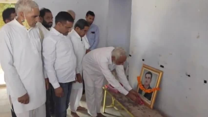 #श्रीडूंगरगढ़़ में आयोजित कार्यक्रम में नोखा के पूर्व प्रधान स्व. जेठाराम डूडी जी को अर्पित की पुष्पांजलि #MLASdgh