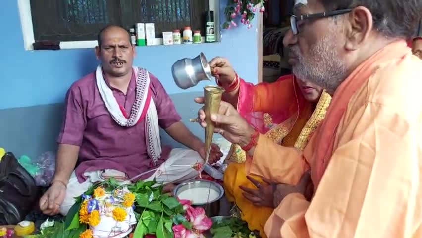 #रुद्राभिषेक कर #मांगा लोक कल्याण का #आशीर्वाद, #भोलेनाथ सबका #भला करें- ॐ नमः शिवाय, हर-हर महादेव