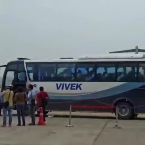 168 passengers, including 107 Indian nationals, arrive at Hindon IAF base in Ghaziabad from #Kabul, onboard IAF