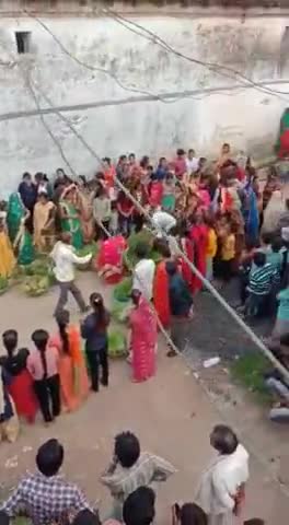 आरोन: #आरोन तहसील के ग्राम बरपनवाड़ी में मनाया गया धूमधाम से भूजरिया का त्यौहार