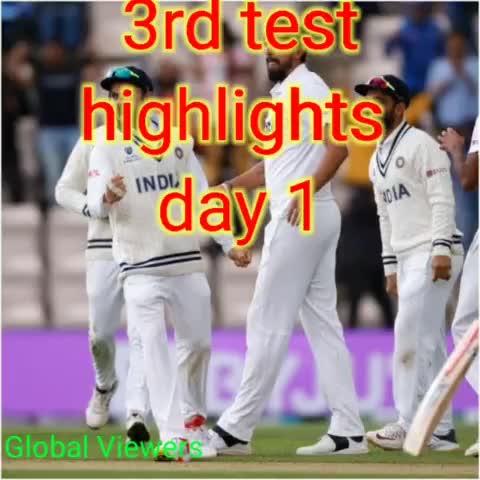 ind vs eng 3rd test day 1 highlights 2021#shorts#indiavsenglandtest#cricketlivescore#highlights