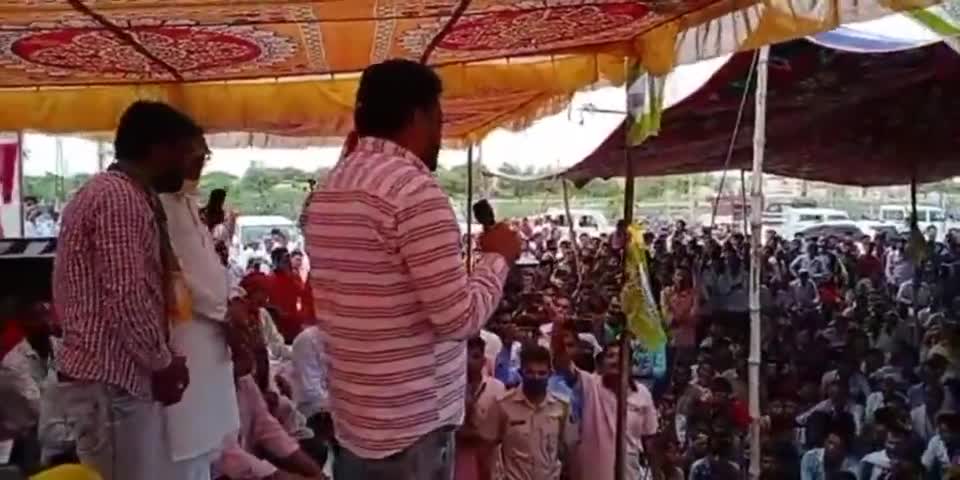 नागौर: पंचायती राज चुनाव में रालोपा उम्मीदवारो के समर्थन में चुनावी सभा #सोयला ,जिला जोधपुर ! #hanumanbeniwal