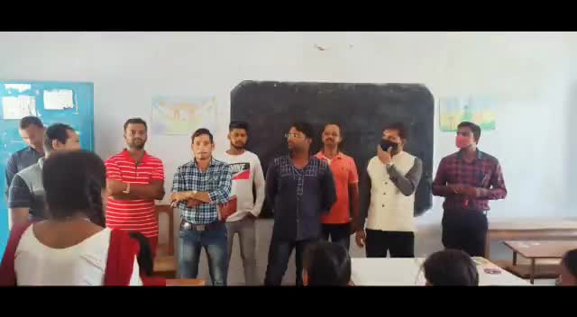 गावां: #प्रोजेक्ट गर्ल्स हाई स्कूल गावां में आम आदमी पार्टी के धनवार विधान सभा प्रभारी  सागर चौधरी द्वारा निरीक्षक किया गया#