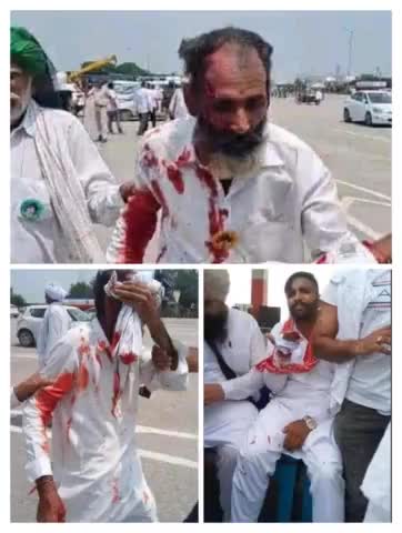 #करनाल में अपना विरोध दर्ज़ करा रहें #किसानों के साथ ये व्यवहार अत्यंत ही दुर्भाग्यपूर्ण है ! देश के अन्नदाता के साथ इस तरह के व्यवहार के लिये जनता जनार्दन कभी माफ़ नहीं करेगी ! 
#नहीं_चाहिए_किसान_विरोधी_सरकार 
#isupportfarmers