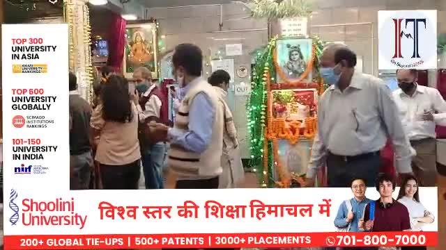 #शिमला के प्रसिद्ध मंदिर कालीबाड़ी में दिखाए कैसे मनाया गया कृष्ण जन्माष्टमी का पर्व