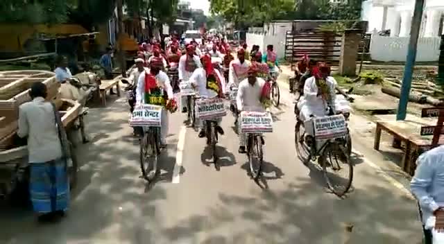 #यूथ_ब्रिगेड_बाराबंकी द्वारा आयोजित #साईकिल_रैली में #शामिल हुए..!!

#दरियाबाद, #बाराबंकी