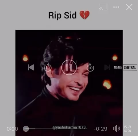 #दुखद
#Rip_sid