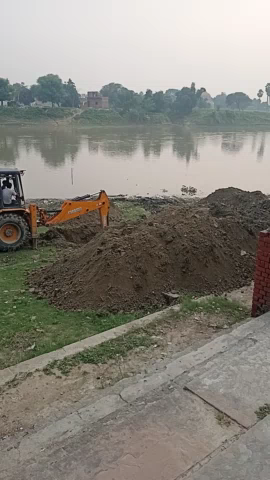 जौनपुर: ma vindyavasini mandir bajrang ghat pr ghat ka sundari karan karya chalta hua #indianews #indiannews