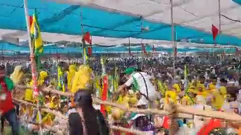 #किसान महापंचायत में किसानों ने भरा #मुज़फ्फरनगर जीआईसी ग्राउंड 
#Farmer_Protest #news #किसान #यूपी #breaking #farmers