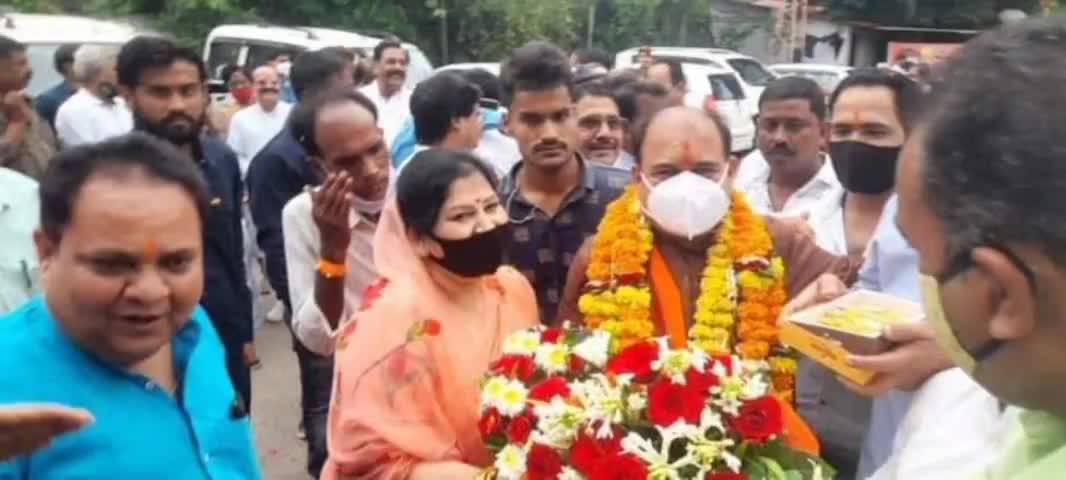 नटेरन: नटेरन क्षेत्र की विधायक राजश्री रुद्र प्रताप सिंह ने मध्य प्रदेश के  भारतीय जनता पार्टी के प्रदेश #महामंत्री भगवानदास