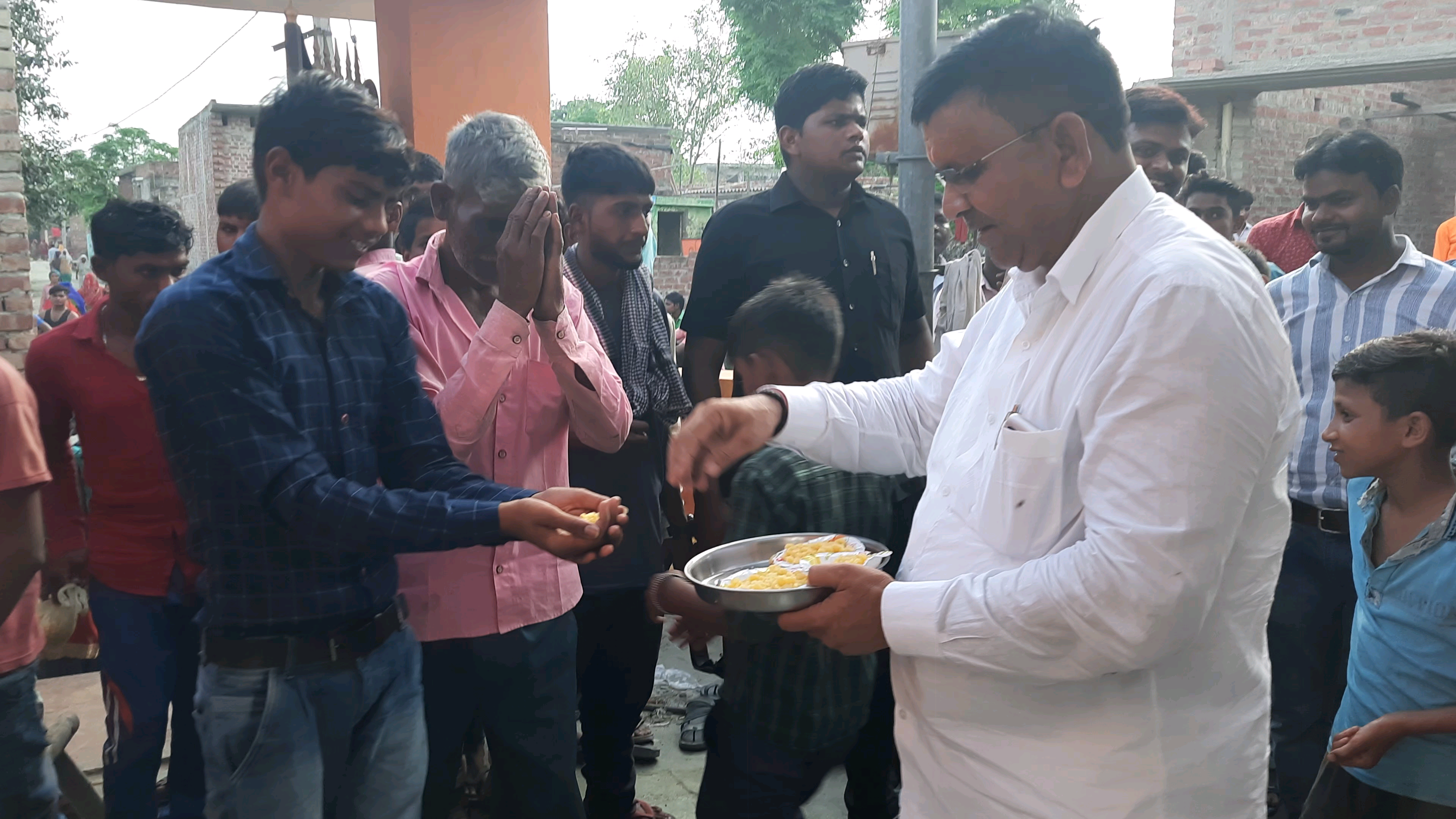 #हसनपुर_विधानसभा के ग्राम बाईखेड़ा में श्री हनुमान जी की मूर्ति स्थापना कार्यक्रम में सम्मिलित हुआ 
#चन्द्रपाल_खड़गवंशी
