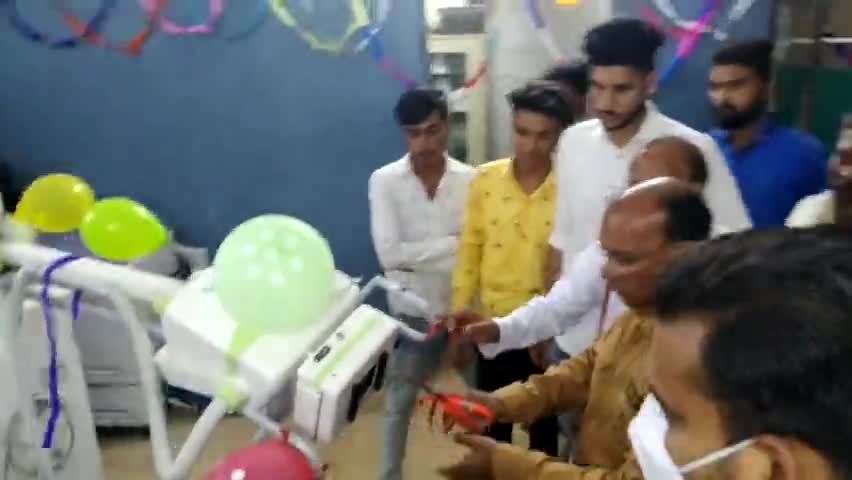#हर्रई  हर्रई सामुदायिक स्वास्थ केंद्र मे आज विधायक कमलेश प्रताप शाह जी द्वारा फीता काटकर एक्सरे मशीन का किया गया उदघटान