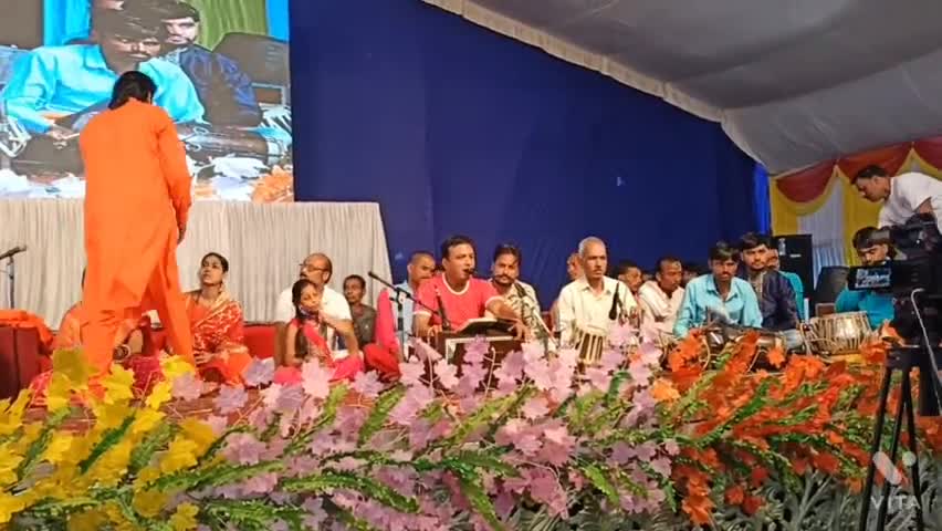 गोटेगांव 'गुरुकृपा सप्ताह' के रूप में आयोजित श्री शंकराचार्य जी का #प्राकट्योत्सव# में बहुत ही सुंदर भजनों की श्रंखला