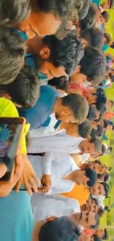 धनौरा: @@###आज हसनपुर #विधानसभा 42 के गांव #चकफेरी माझरा मैं महाराणा प्रताप दोड प्रतियोगिता का फीता काटकर शुभारंभ करते जिला महा
