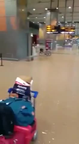 Delhi airport flooded with water because of heavy 🖕
#delhiairport
#BREAKINGNEWS
