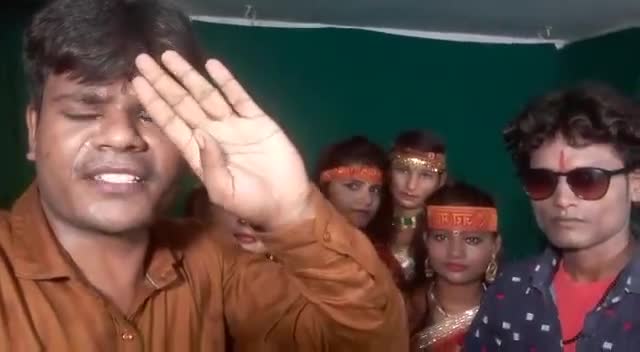 लाखन साहनी स्टूडियो कप्तानगंज में नवरात्रि सॉन्ग का रिकॉर्डिंग चालू है सिंगर #Lakhan Sahani channel name#damdaar Bhojpur