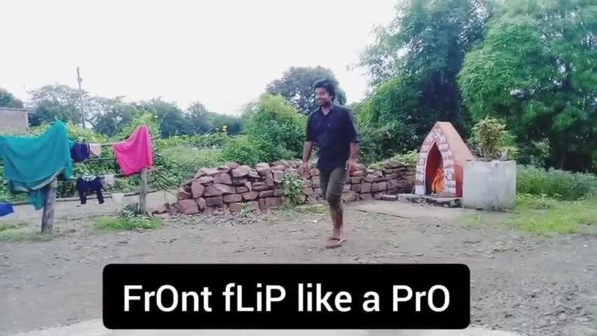 Deosar - Front Flip by Abhishek #deosarcourt #shorts #publicapp #deosar #dewsar #devsar #singrauli #trending #news