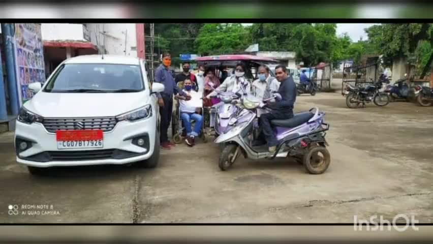 दुर्ग: #जनसेवक तरुण शर्मा द्वारा किया गया सेवा कार्य दुर्ग की एक गर्भवती महिला का कराया इलाज दिव्यांगो से मिली सूचना !