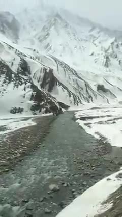 हिमाचल की वादियों में बरसता बर्फ बहता हुआ पानी शेयर करने से इंकार मत करना #himalayan