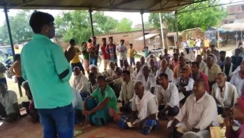 सेवराई: ग्राम पंचायत सायर के सम्मत में किसान पाठशाला का आयोजन एडीओ एजी के द्वारा किया गया #किसान #पाठशाला
