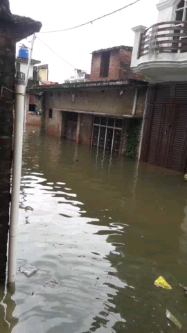 नवाबगंज: barabanki ke dashrabag me bhara #pani