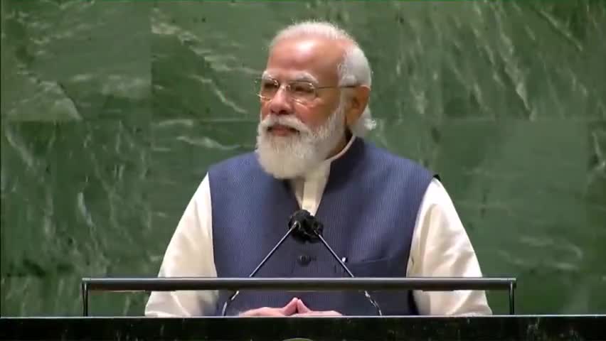 #UN में मोदी जी का उत्कृष्ट वक्तव्य 
#United nation
#Modi