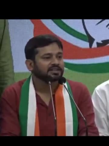 जब #KanhaiyaKumar ने बताया, 
मैंने कांग्रेस पार्टी क्यों Join की... 👇