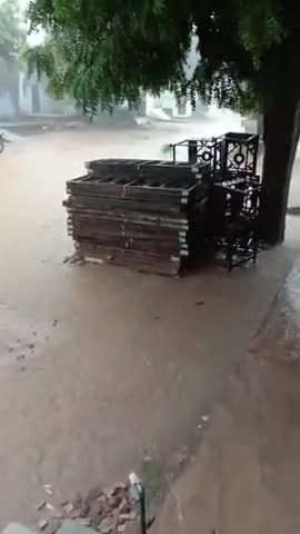खण्डार: phalodi me tej baarish ﻿#main raod or post office ka njara﻿﻿@ Phalodi, Sawai Madhopur
