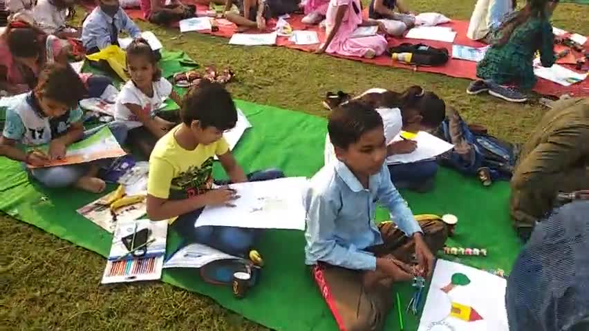 बल्लबगढ़: गांधी जयंती के उपलक्ष में पेंटिंग प्रतियोगिता करवायी गई, जिसमे 300 विद्यार्थी ने भाग लिया
#painting #drawing