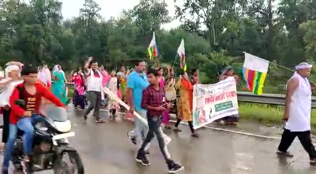 #पांचवी_अनुसूचित_क्षेत्र में #कोल_आवंटन का #विरोध #पर्यावरण_हसदेव_बचाओ_पदयात्रा 

#राकेश_सांडिल 
 #शंभू_शक्ती_सेना