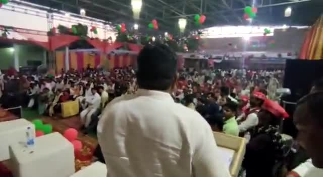 समाजवादी पार्टी के प्रदेश अध्यक्ष माननीय #नरेश_उत्तम_पटेल जी की जनसभा को संबोधित  करते हुए  जिलाध्यक्ष #महेश_कश्यप जी