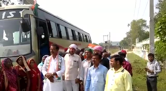 प्रतिज्ञा रैली में जगतपुर इंटर कॉलेज वाराणसी के लिए आज रवाना कांग्रेस कमेटी भदोही के #जिला_महासचिव_जजलाल_राय_9454185107