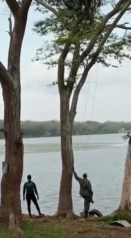 Commando training in #JhumriTelaiya  #dam