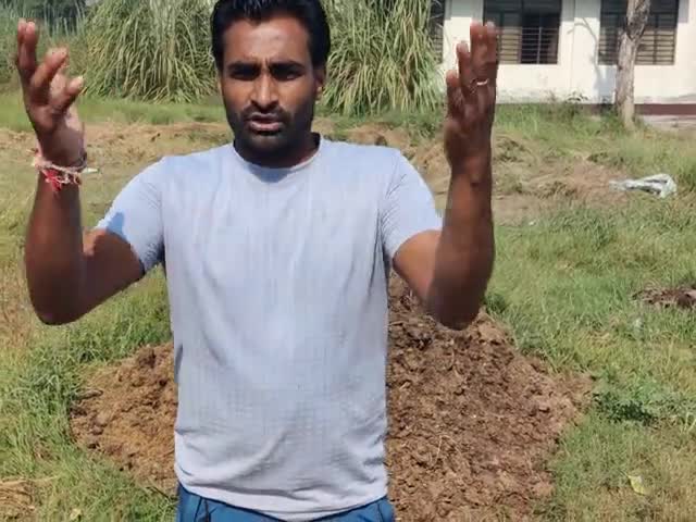 सैदपुर हुसैनपुर डालना मार्ग पर स्कूल निर्माण हुआ कागजों में है चालू और बंद पड़ा है स्कूल।।#manjushiwach #yogi_expose