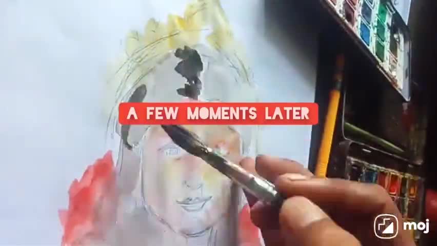 #ghoranegi # ghoranegikalakaar
#artchandan #watercolourartchandan
