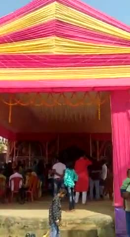 जरमुण्डी: नोनीहाट पुराना बाजार में बहुत ही धूमधाम से मनाया जा रहा है दुर्गा पूजा #Babaji#