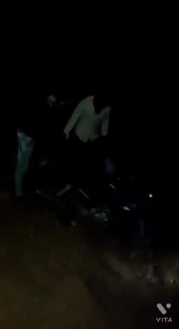 जाम #नाल में गिर बाईक सवा देर #रात #हादशा