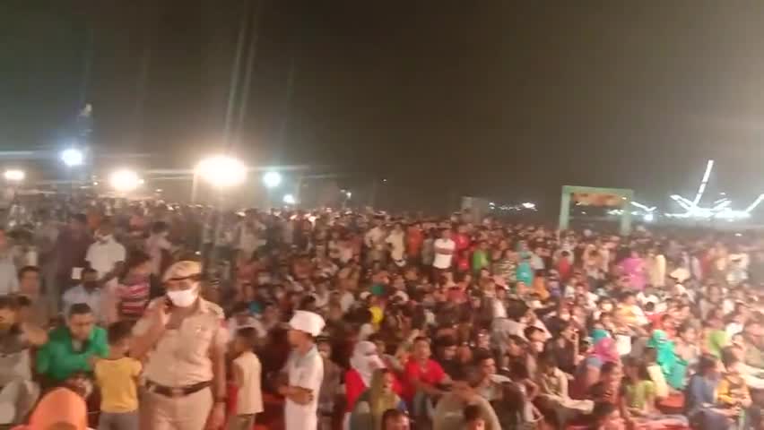 रामलीला का भव्य मंचन देखने को लगा लोगों का तांता #bhiwani #jaishreeram #haryana #ramleela
