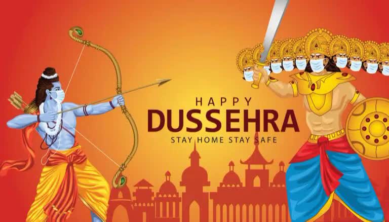 #रावण पर श्रीराम की विजय के प्रतीक पावन पर्व विजयदशमी की हार्दिक शुभकामनाएं।
#jay shree ram