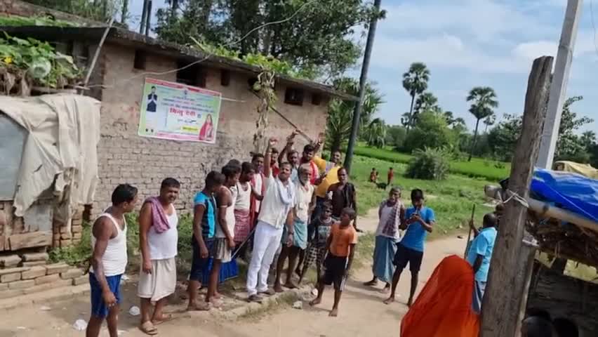 आज जहानाबाद जिला परिषद भाग-2से #मिन्तु देवी पति #साधु #यादव चुनाव प्रचार किया!!
