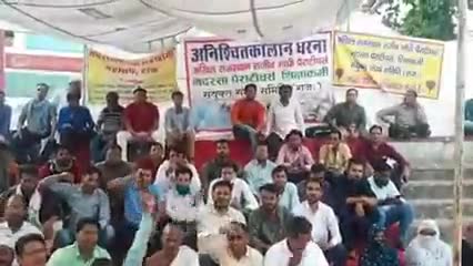 संविदा कर्मियों को नियमितीकरण को लेकर जयपुर में दे रहें हैं धरना ।।
#उर्दू बचाओ आंदोलन। 
#दांडी सद्भावना यात्रा।।