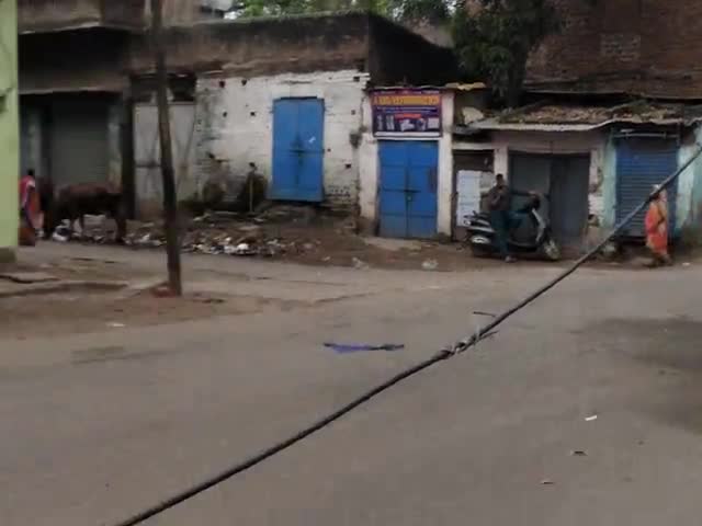 #bijli ka taar truck wala gira diya telbigha main