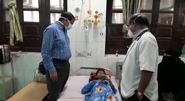जिला कलेक्टर ने किया बीडीके  अस्पताल का औचक निरीक्षण #Jhunjhunu #jhunjhununews #jhunjhununewz