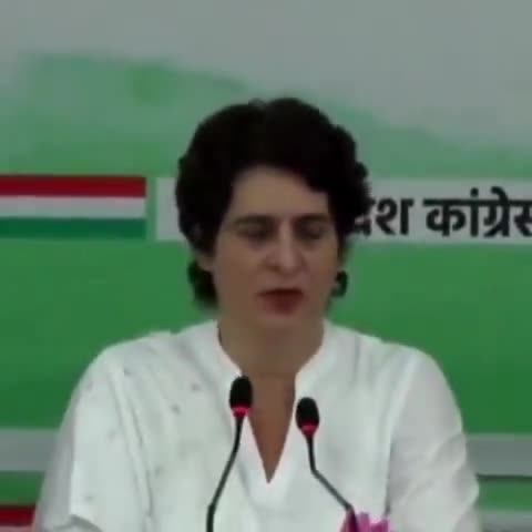 कांग्रेस महासचिव श्रीमती #प्रियंका_गांधी का बड़ा ऐलान, यूपी विधानसभा चुनाव में कांग्रेस पार्टी 40% टिकट महिलाओं को देगी।