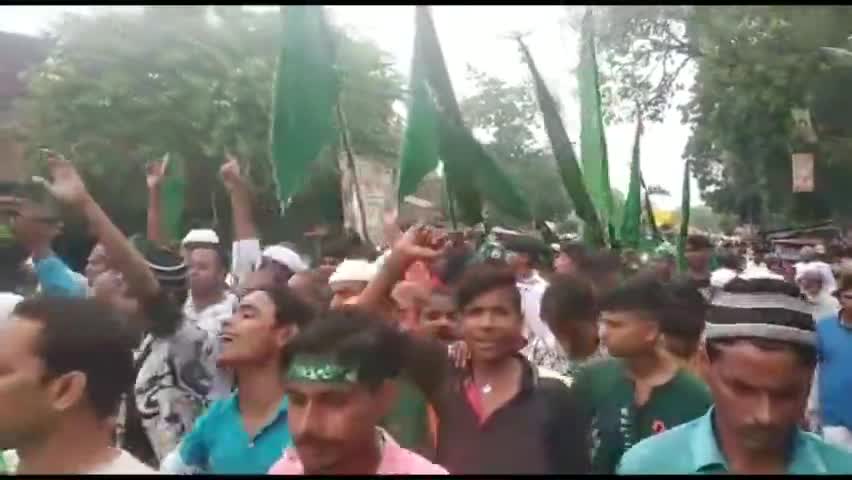 #barabanki #पैगंबर #हजरत मोहम्मद के जन्मदिन आज #फॉलो करें plz #shravanchauhan66